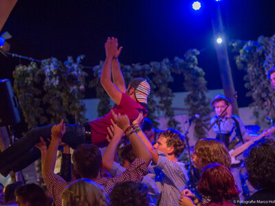 Gillamoos Hofbräu Biergarten Wuidstock | © Marco Holzhäuser