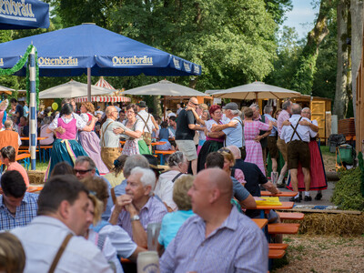 gut besuchter Oida Gillamoos