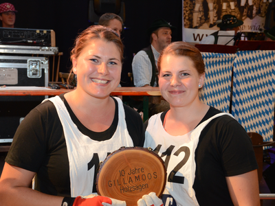 Gillamoos Holzsagln Holzsägewettbewerb | © Helmut Barsa