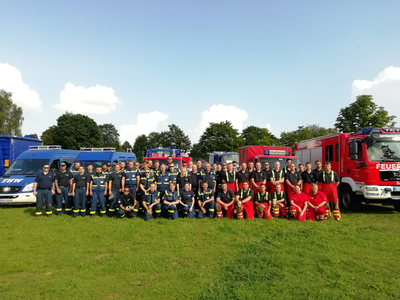 Gillamoos THW FW Auszug | © Feuerwehr Offenstetten