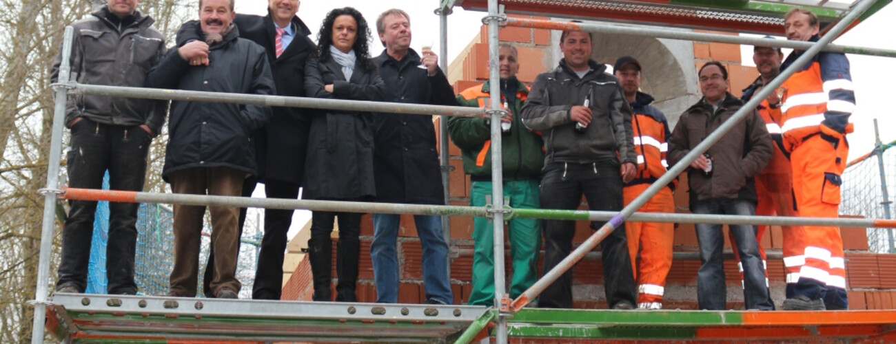 Jubiläums-Gillamooskapelle bei Hebfeier | © Stadt Abensberg