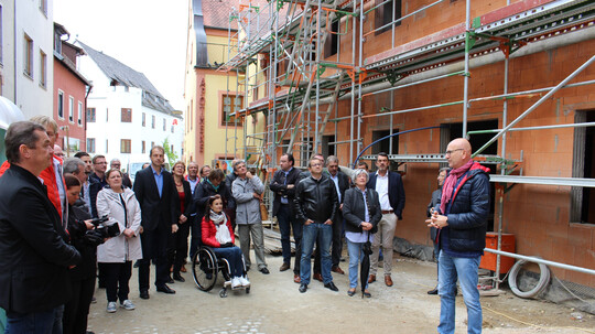 Rathaus-Sanierung im Zeit- und Kostenrahmen