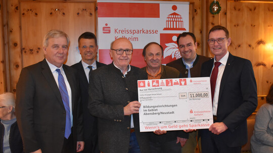 Spendenübergaben der Kreissparkasse