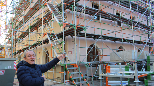 Rathaus-Baustelle braucht mehr Platz