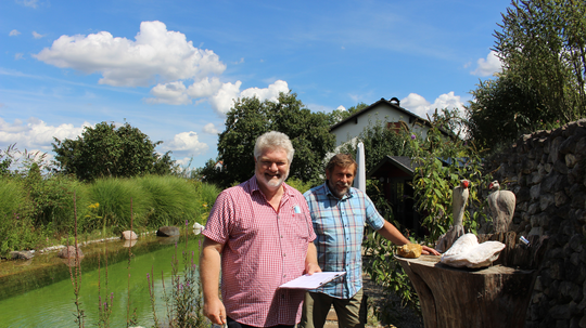 Vom Trockenbiotop bis zum Schwimmteich
