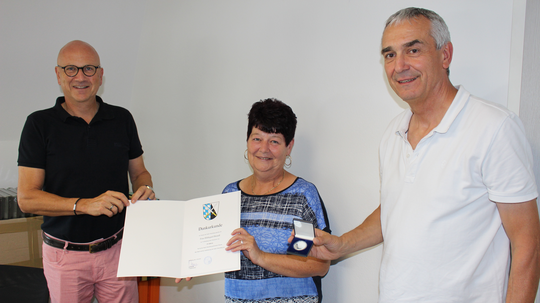 Dankeschön für 25 Jahre