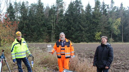 Neue Technik im Einsatz