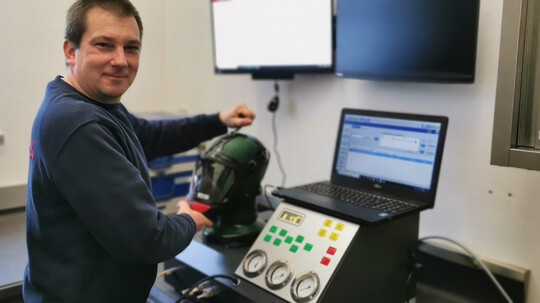 Erneuerung der Atemschutzwerkstatt