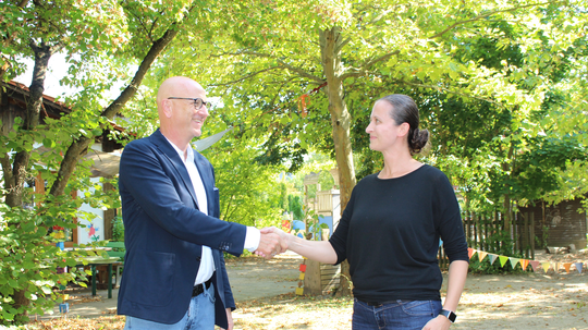 Neue Leiterin im Regenbogenland