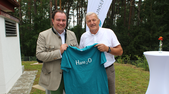 Wasserwerk Offenstetten eingeweiht