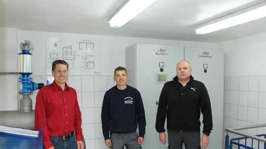 Neuanstellung im Wasserwerk