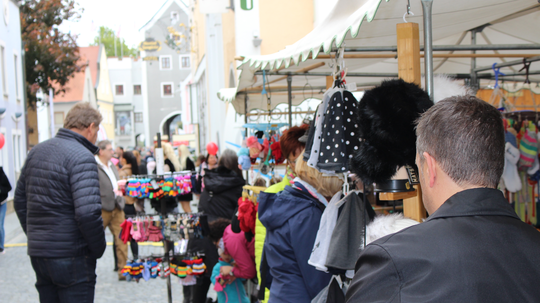 Herbstmarkt am Sonntag in Abensberg