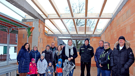 Mensa-Anbau wird im März fertig