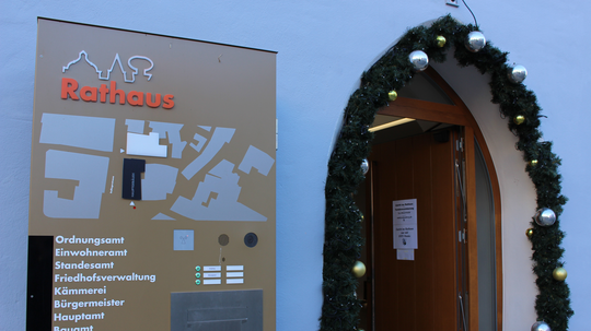 Stadtverwaltung am 7. Januar geschlossen