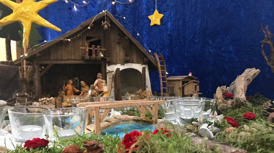 Mit Leim und Kalk vermischt ...