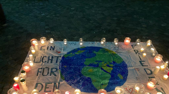 Friedenslicht am Stadtplatz