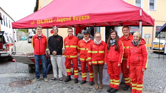 Ehrenamtsmeile am Abensberger Herbstmarkt