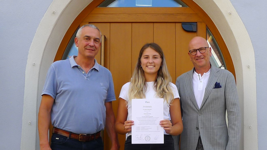 Ausbildung erfolgreich abgeschlossen