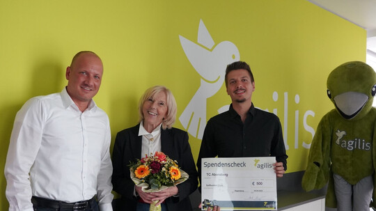  Eisenbahngesellschaft zeichnet TC Abensberg aus