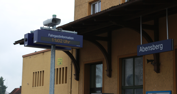 Informationen zum barrierefreien Ausbau des Bahnhofs Abensberg