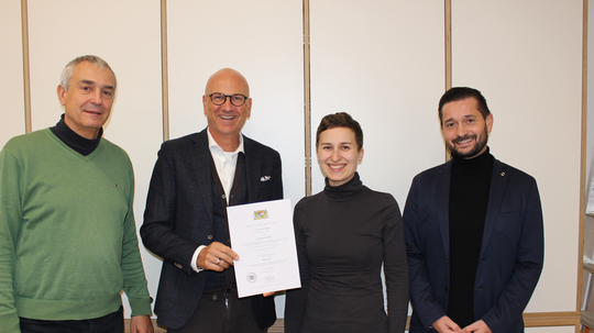 Studium erfolgreich beendet