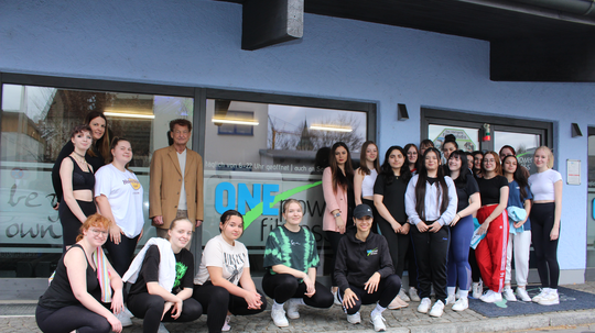 Schulbesuch im Fitnessstudio