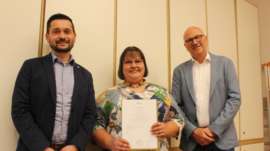 Respekt für die Weiterbildung