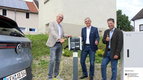 Neue E-Ladesäulen in Abensberg