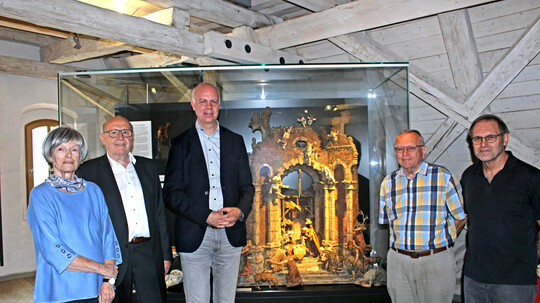 Die Kaiserkrippe geht auf Reisen