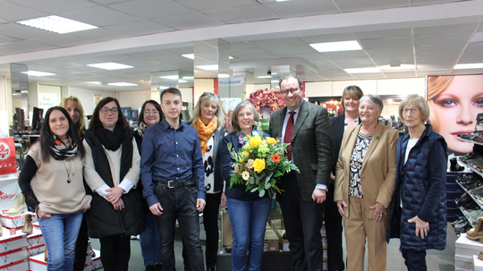 Gratulation: 30 Jahre Schuh Schäffer