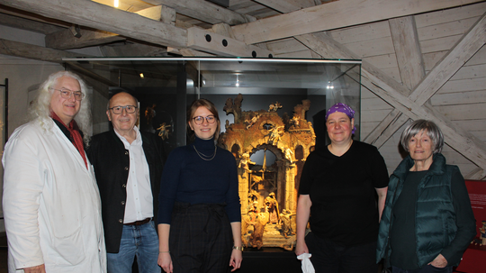 Abensberger „Kaiserkrippe“ feiert Weihnachten in Potsdam