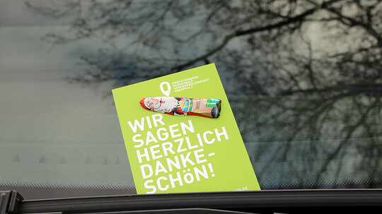 Schokolade statt Knöllchen