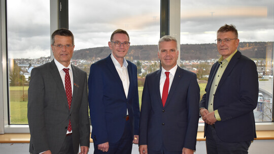 Umgestaltung in der Sparkasse