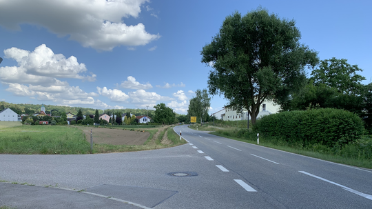 Sperrung der Kreisstraße KEH 7