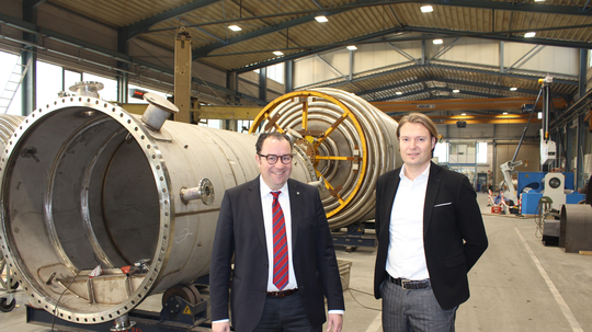 Gratulation zum Wasserstoff-Projekt