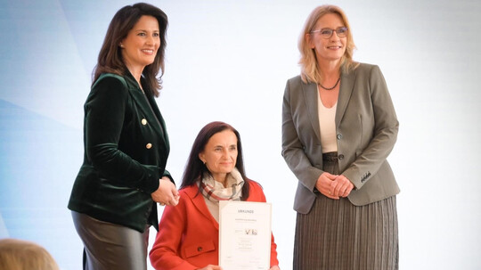 Zertifikatsübergabe „Reisen für Alle“