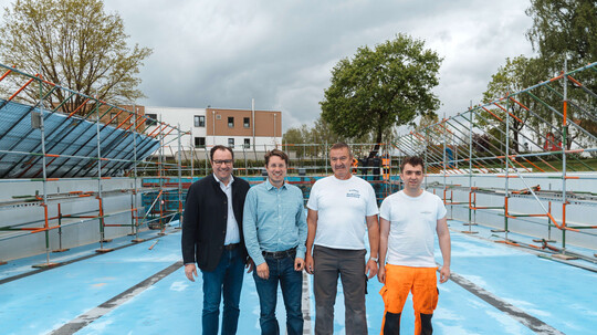 Sanierung des Schwimmerbeckens