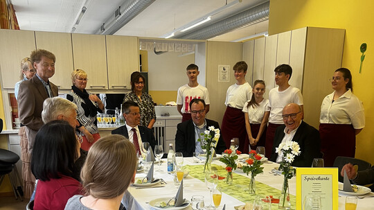 Ein Festmenü aus Schülerhand