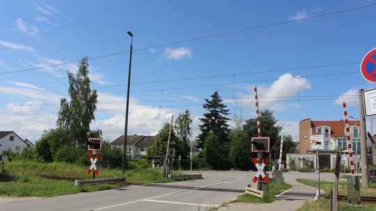 Bahnübergang vier Tage gesperrt