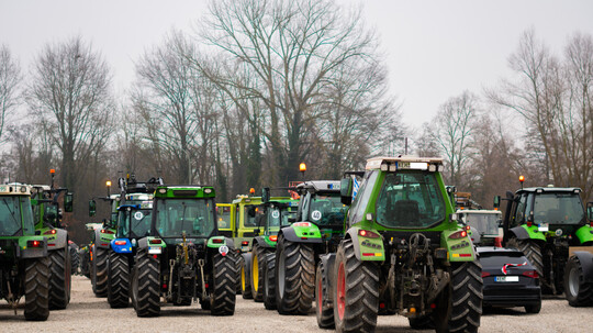 Protestaktionen am Montag, 15.01. | © Stadt Abensberg