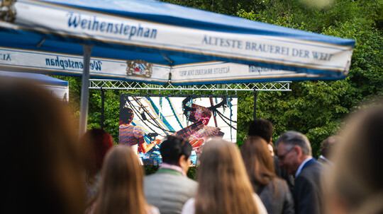 Gillamoos-Vorfreude im Schlossgarten