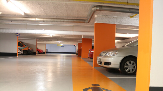 Tiefgarage der Stadt Abensberg geschlossen