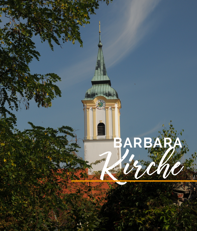 Stadtpfarrkirche Sankt Barbara, Kirchturm