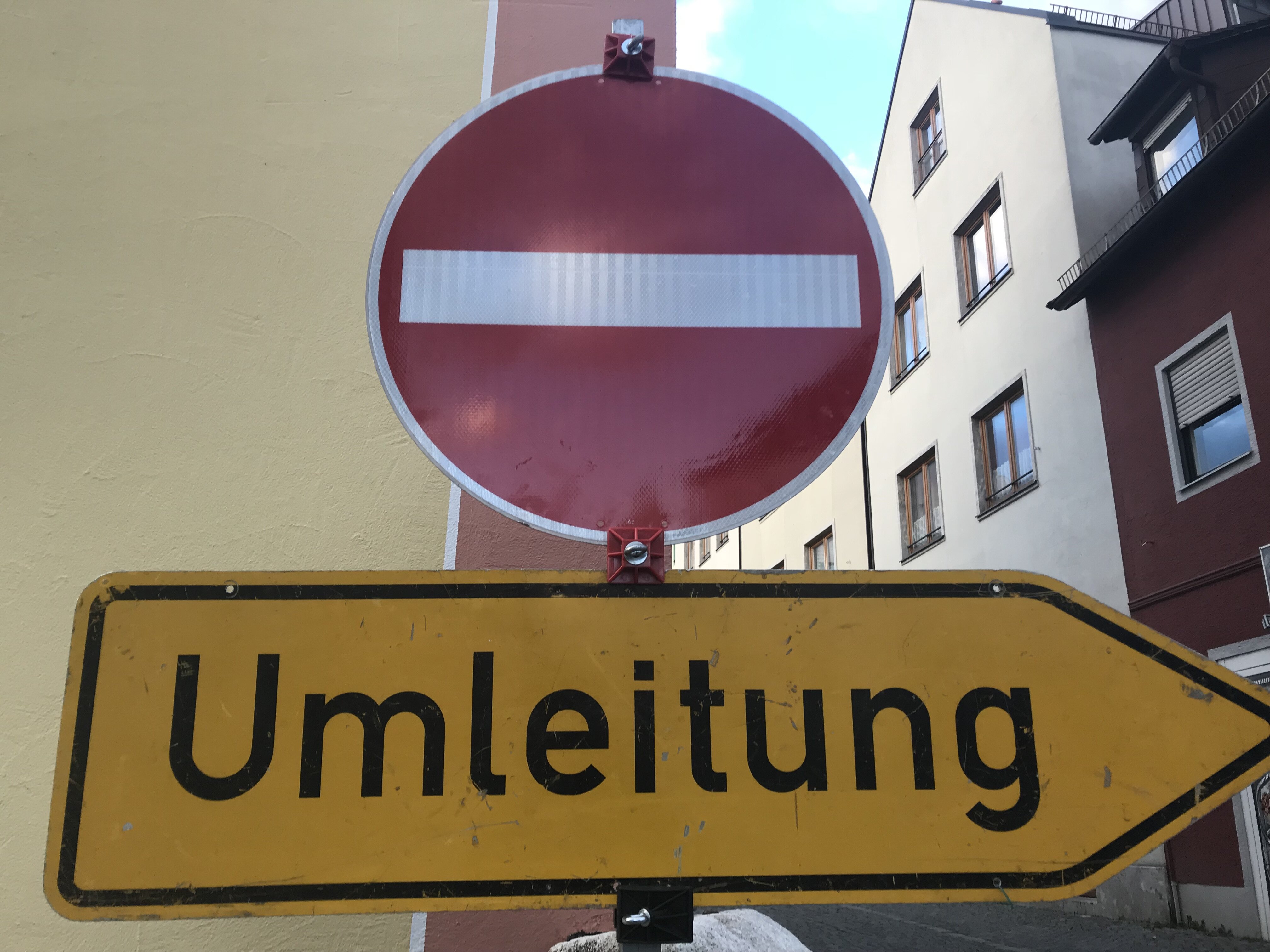 Symbolfoto für Umleitung / Sperrung  | © Stadt Abensberg